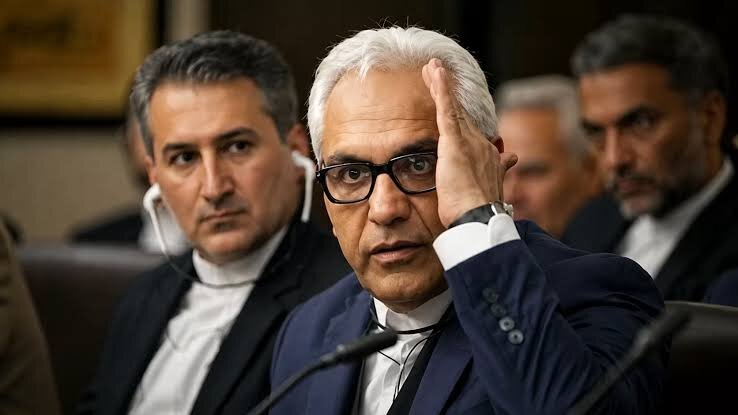 مهران مدیری در نقش دیپلمات